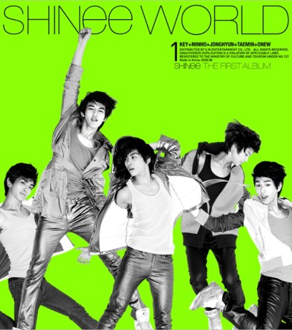 Image result for shinee the shinee world album cover