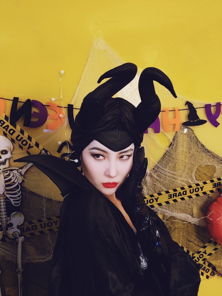Sunmi is ready for the Halloween! - Wonderful Generation